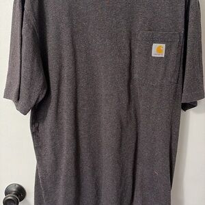 Carhartt Men's Charcoal Pocket Tee